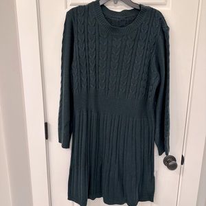 Shein black sweater dress